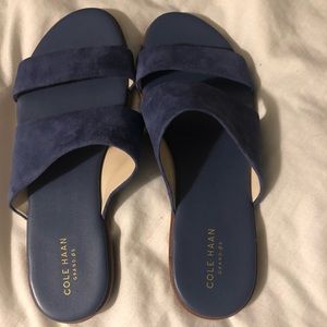 NWOT Cole Haan Blue sandals